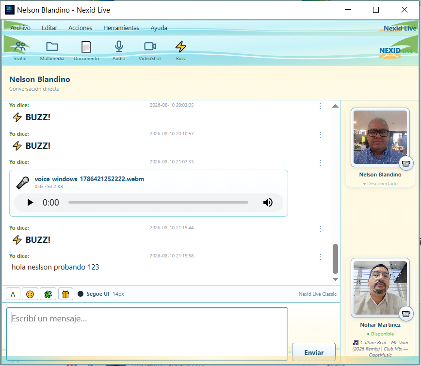 Nexid Live screenshot